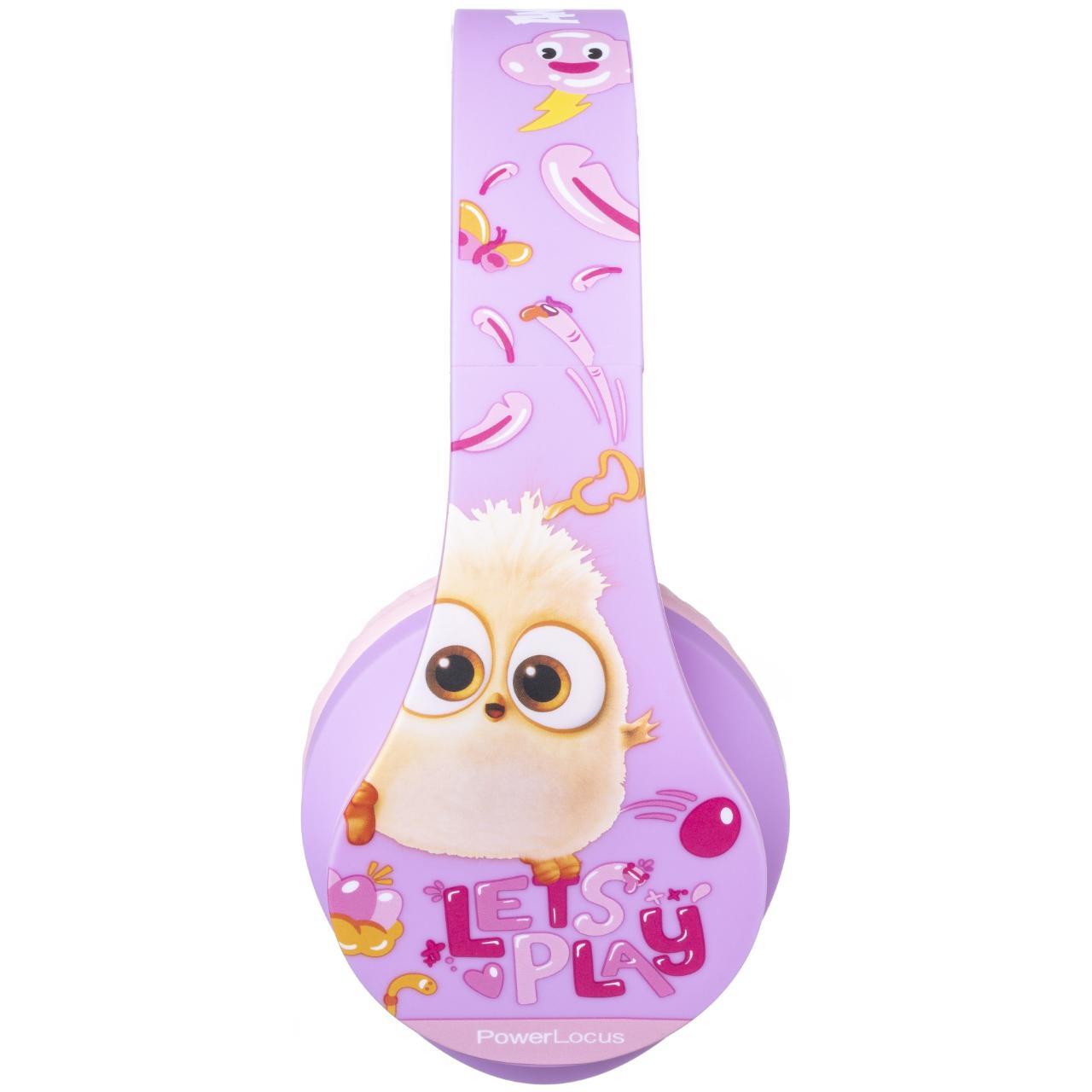 PowerLocus Casti pentru copii, Wireless, P2 Angry Birds Pink [2]