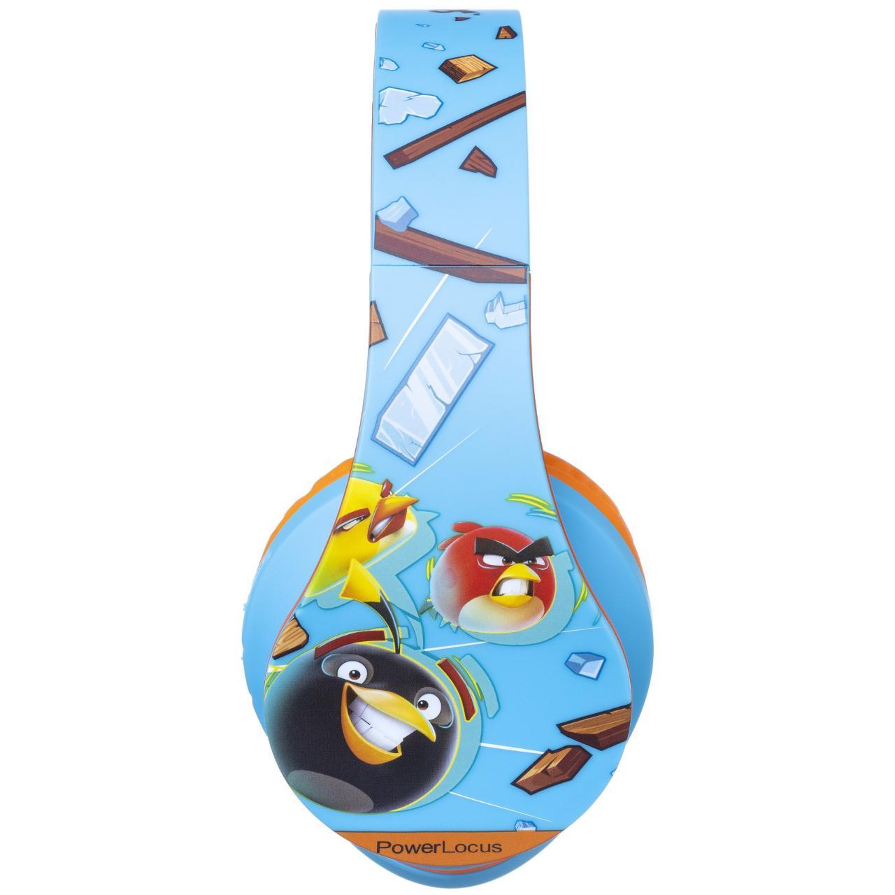 PowerLocus Casti pentru copii, Wireless, P2 Angry Birds Orange [2]