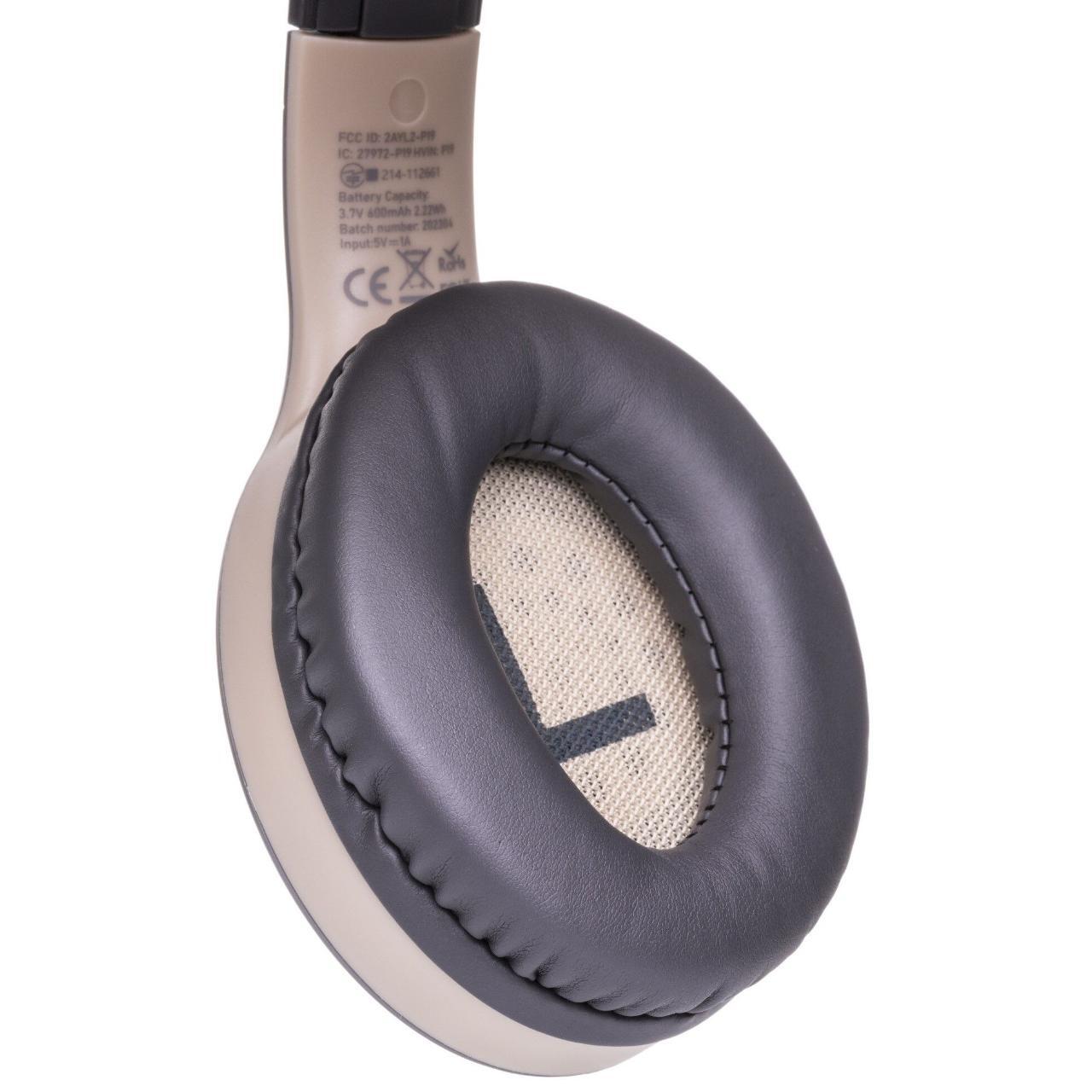 PowerLocus Casti Bluetooth Wireless Over-Ear P19 Asphalt Grey [6]