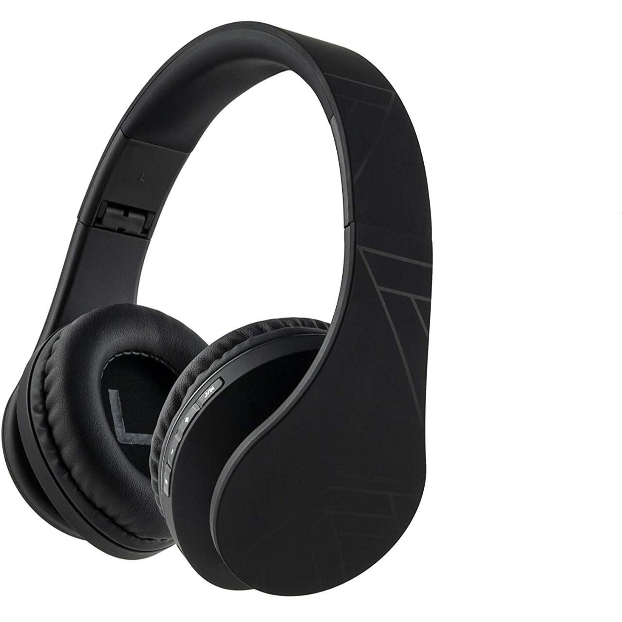 Laptop, Tablete & Telefoane - PowerLocus Casti Bluetooth Wireless Over-Ear P2 Black