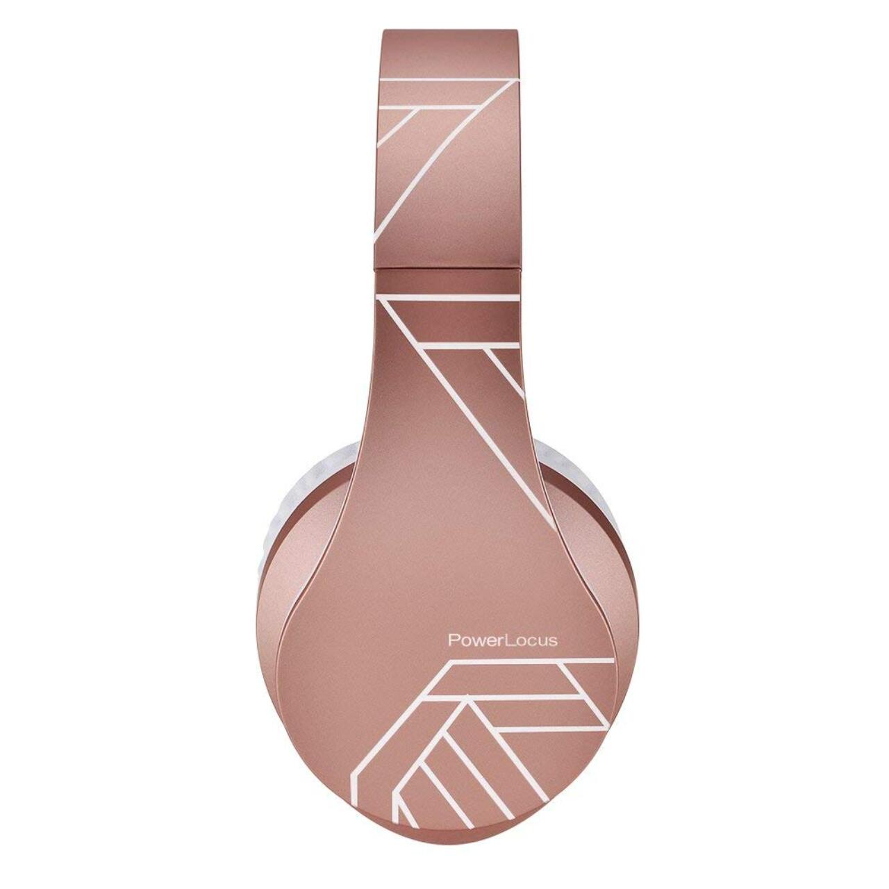 PowerLocus Casti Bluetooth Wireless Over-Ear P2 Rose / Gold [1]