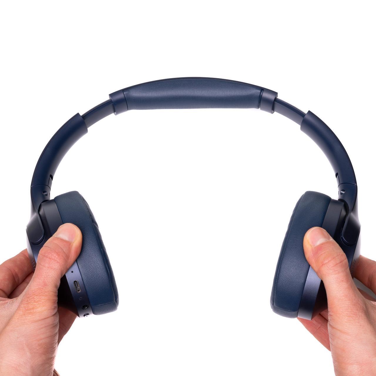PowerLocus Casti Bluetooth Wireless Over-Ear P3 Blue [3]