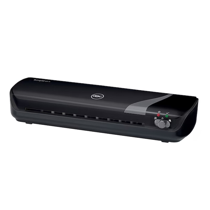 Set craft gbc 4 in 1 negru,laminator a4 inspire+, trimmer, rounder, folii laminare a4 [1]