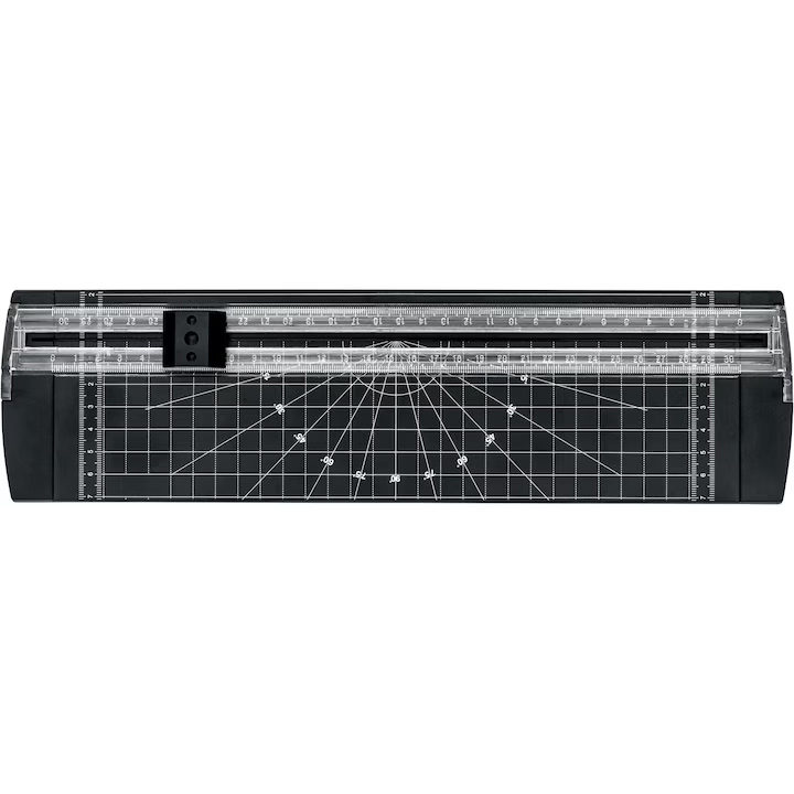 Set craft gbc 4 in 1 negru,laminator a4 inspire+, trimmer, rounder, folii laminare a4 [3]