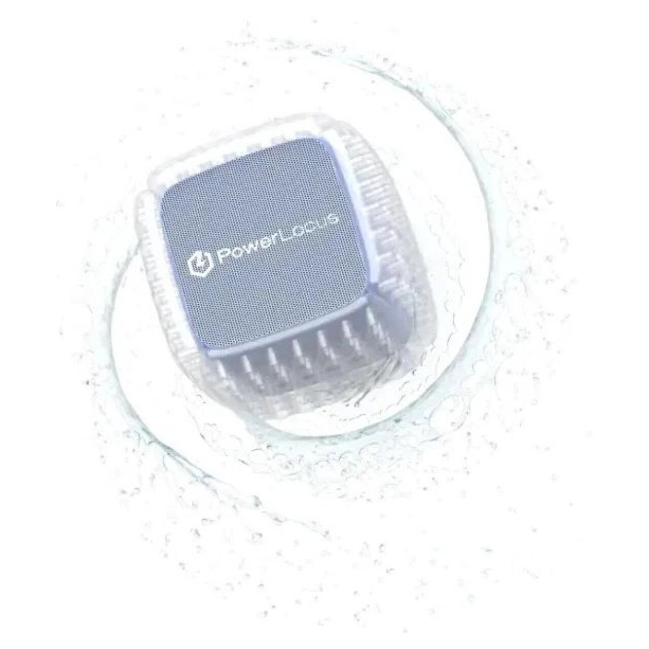 PowerLocus Set Boxa portabila Aero Bluetooth cu microfon wireless Albastru (waterproof) [5]