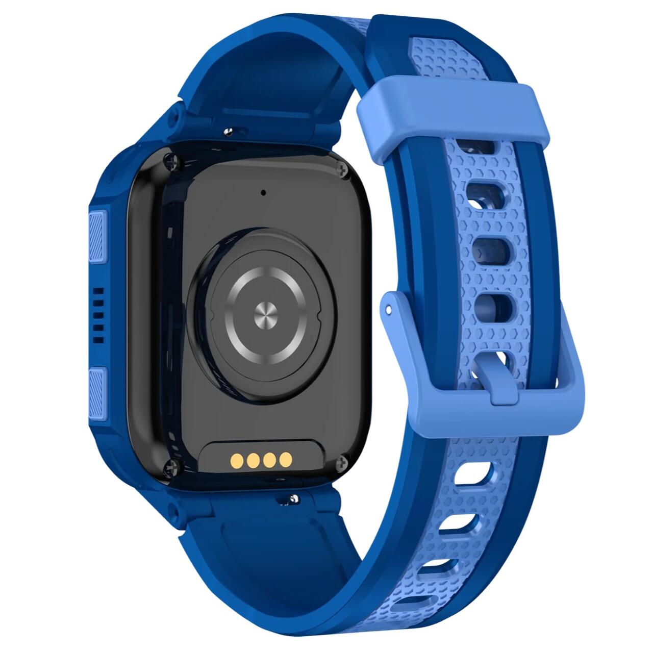 LAGENIO Smartwatch pentru copii cu Functie Telefon, K10 Conexiune 4G, Localizare GPS, IP68, Funcție SOS, Albastru [5]
