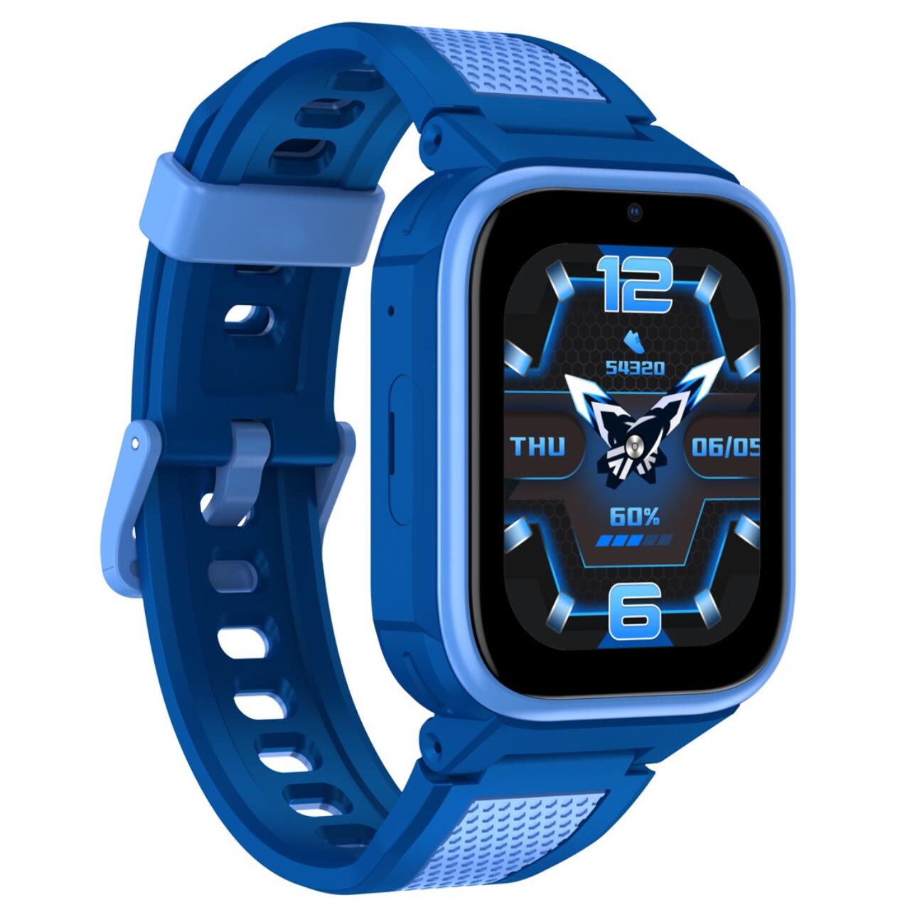 LAGENIO Smartwatch pentru copii cu Functie Telefon, K10 Conexiune 4G, Localizare GPS, IP68, Funcție SOS, Albastru [1]