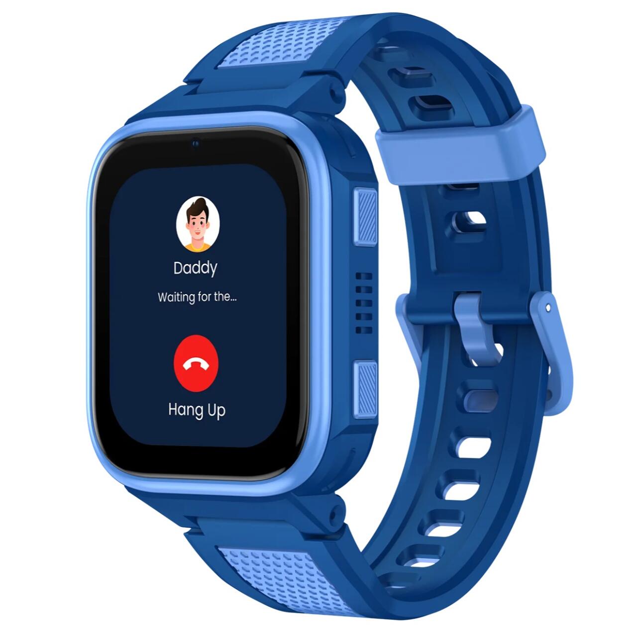 LAGENIO Smartwatch pentru copii cu Functie Telefon, K10 Conexiune 4G, Localizare GPS, IP68, Funcție SOS, Albastru [2]