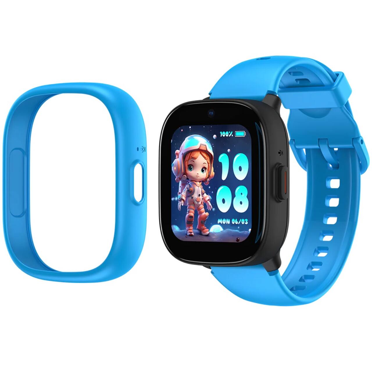 LAGENIO Smartwatch pentru copii cu Functie Telefon, K3, Premium, Monitorizare Sanatate, Conexiune 4G, Albastru [7]