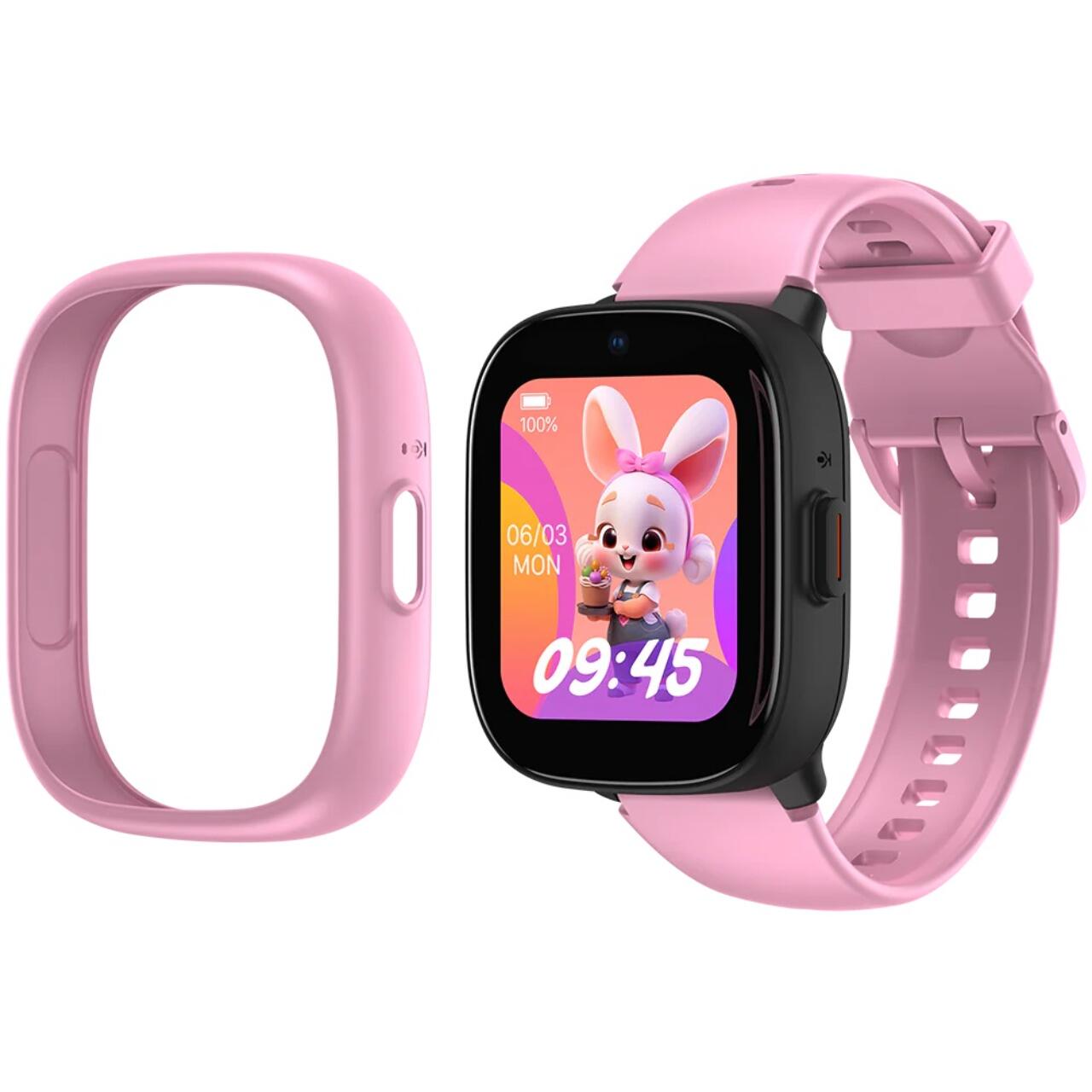 LAGENIO Smartwatch pentru copii cu Functie Telefon, K3, Premium, Monitorizare Sanatate, Conexiune 4G, Roz [5]