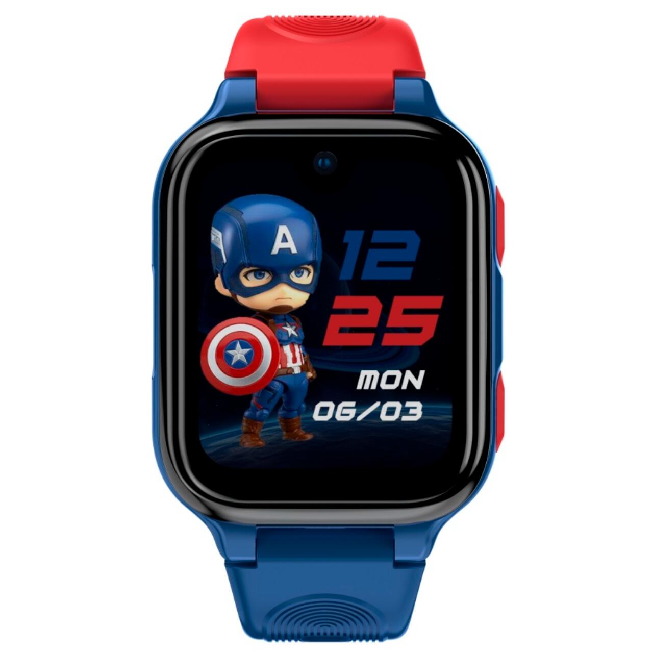 LAGENIO Smartwatch pentru copii K9 , Premium 4G cu Functie Telefon & AI, Slim, Localizare GPS, Control Parental, Buton SOS, Albastru [1]
