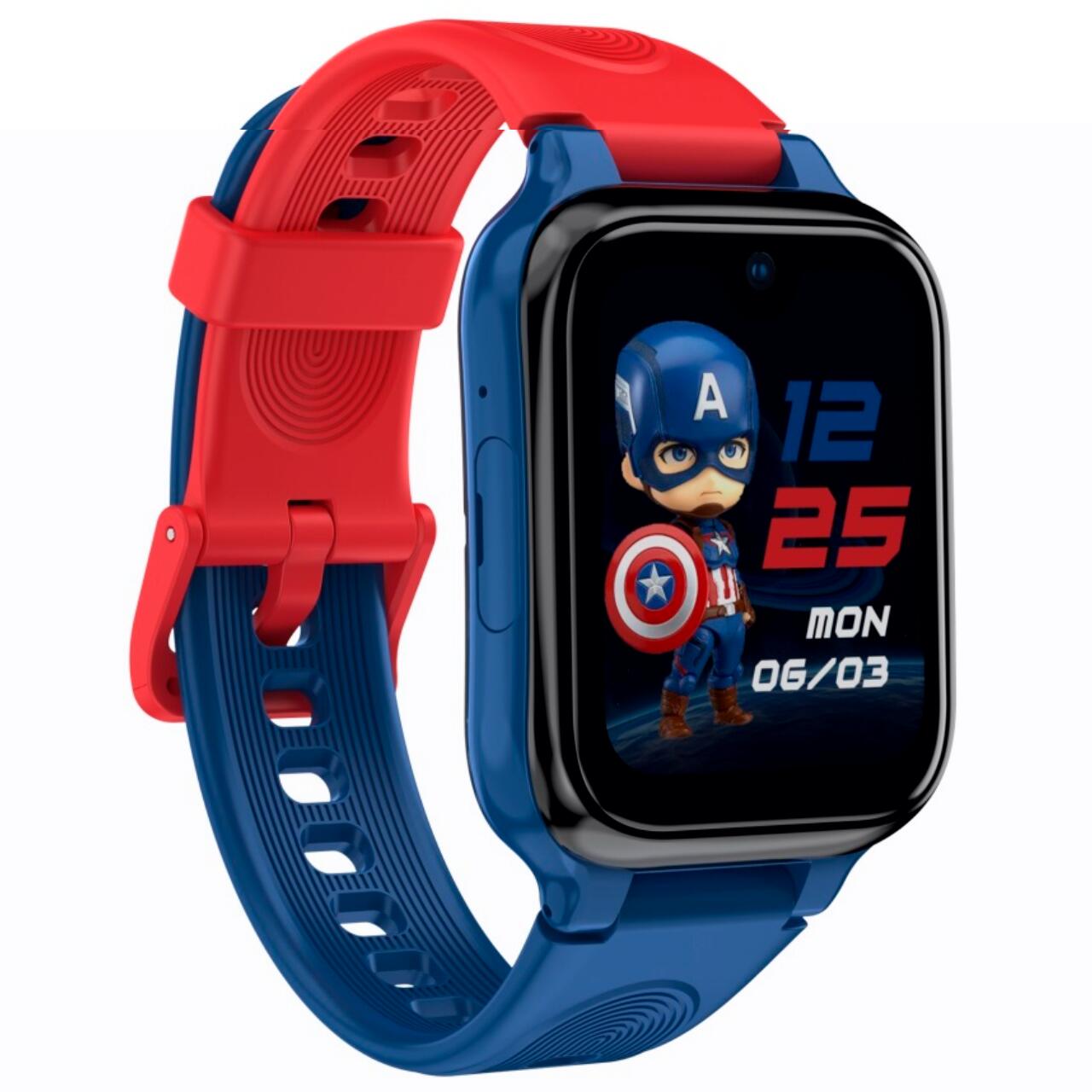 Laptop, Tablete & Telefoane - LAGENIO Smartwatch pentru copii K9 , Premium 4G cu Functie Telefon & AI, Slim, Localizare GPS, Control Parental, Buton SOS, Albastru