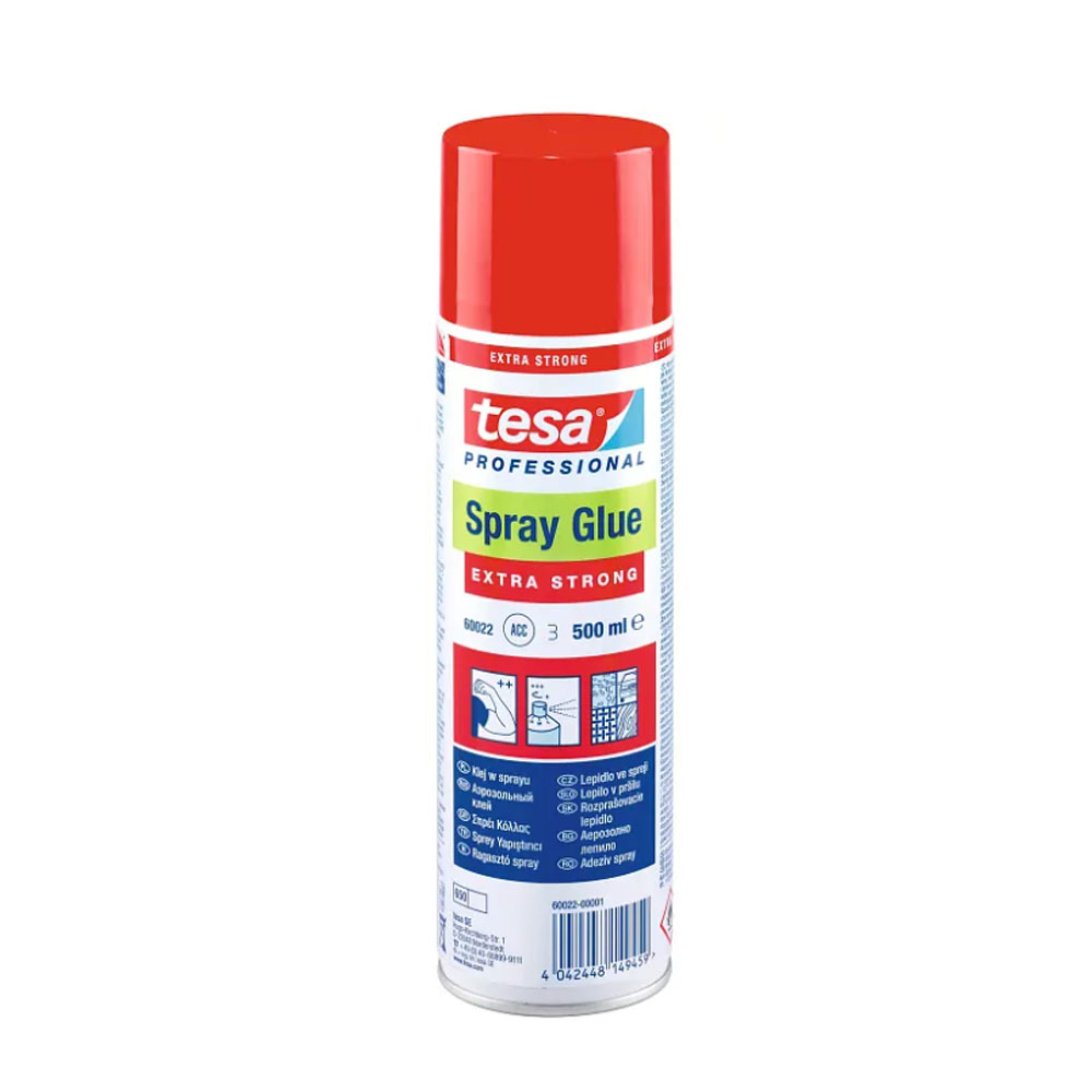 Lipici, Adezivi și Benzi adezive - Spray adeziv extra strong 500ml tesa