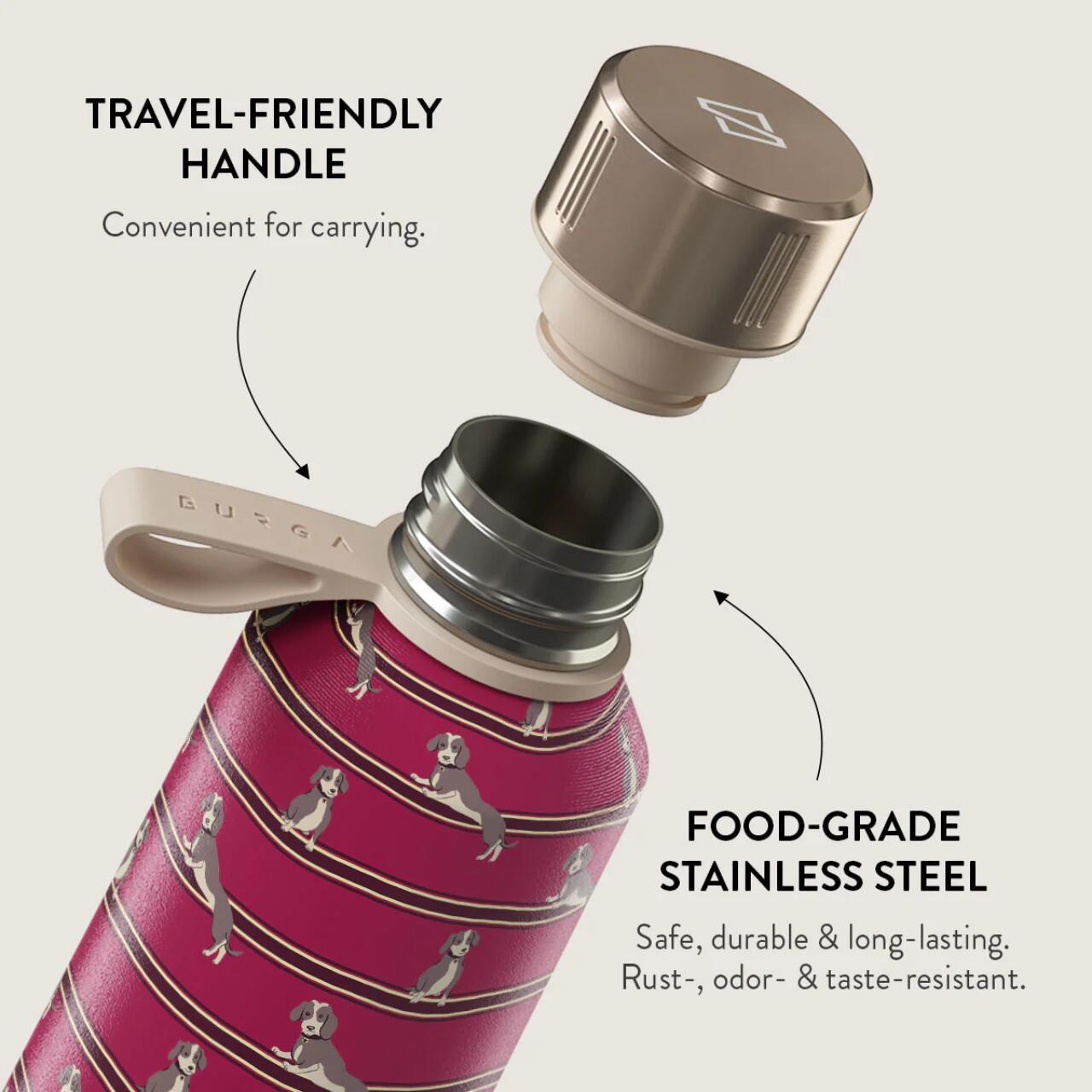 Burga Sticla Termos Inox On Hold, 500 ml [1]