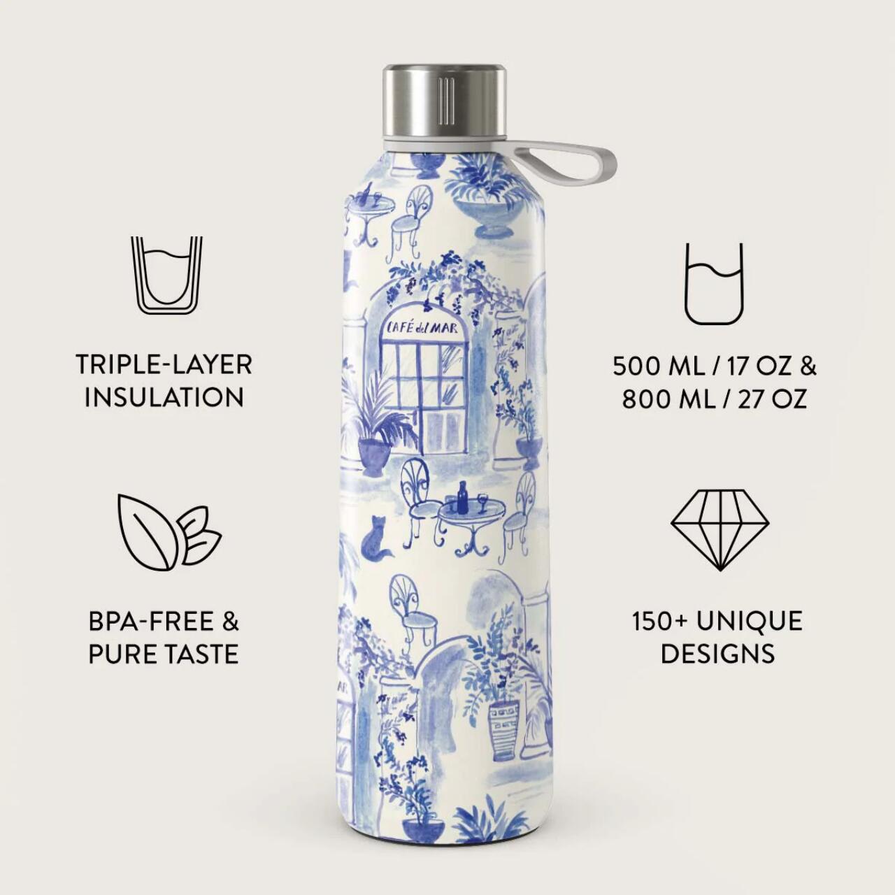 Laptop, Tablete & Telefoane - Burga Sticla Termos Inox Sobremesa, 500 ml