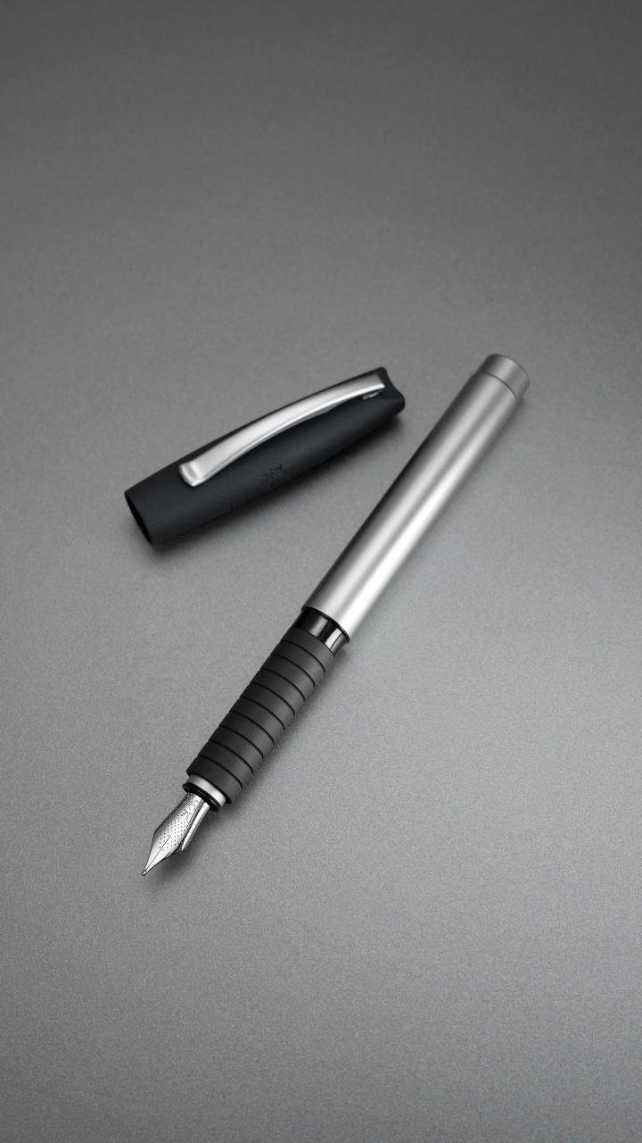 Stilou basic metal mat ef faber-castell [3]