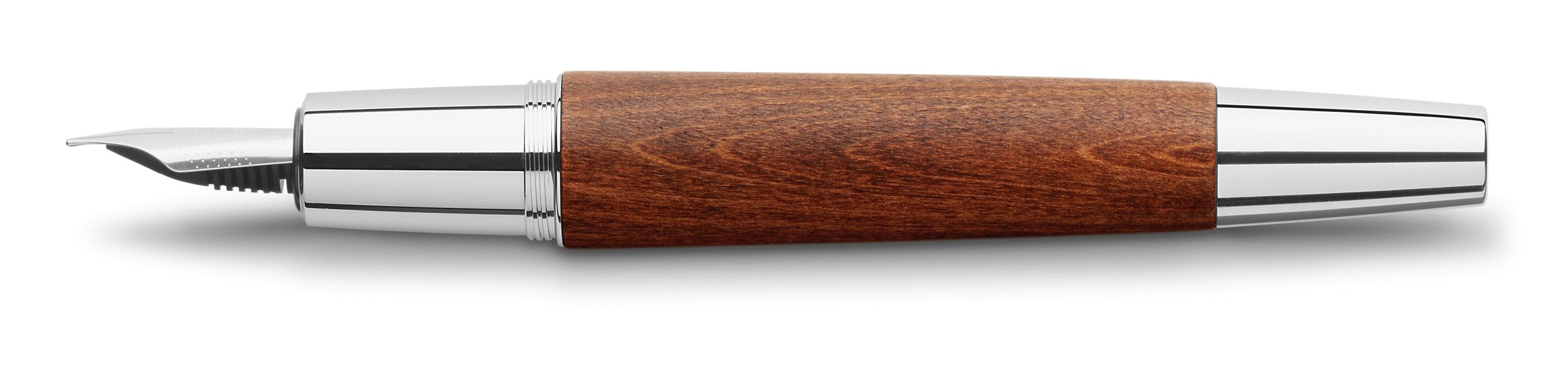 Stilou e-motion pearwood/maro deschis f faber-castell [1]