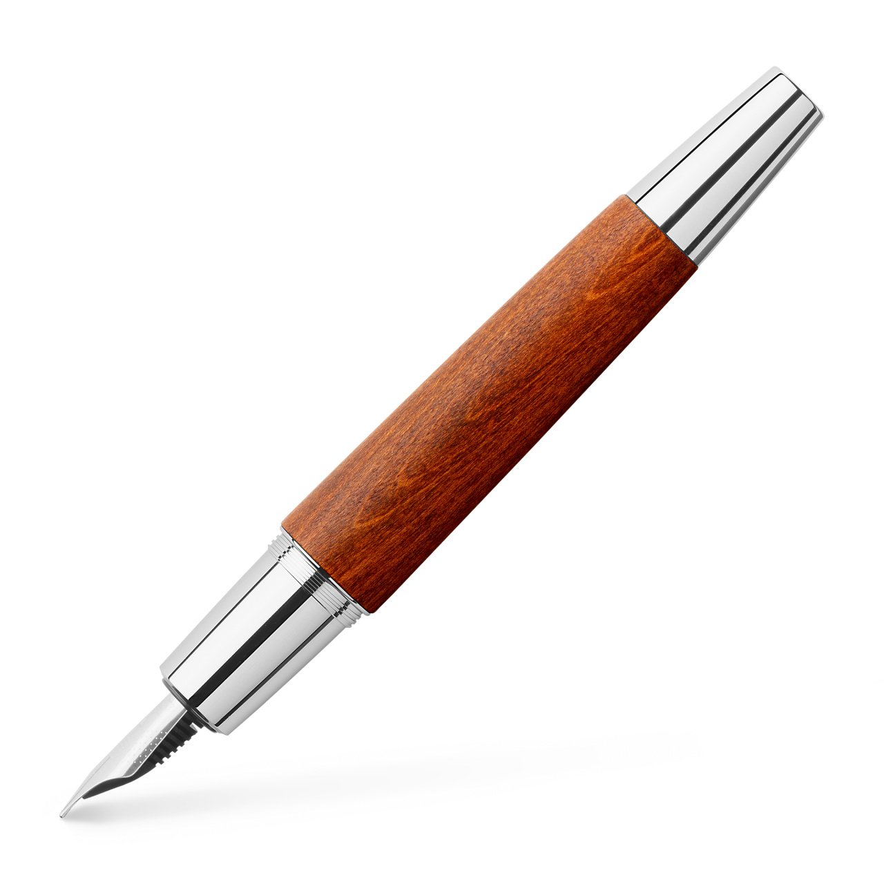 Stilou e-motion pearwood/maro deschis m faber-castell