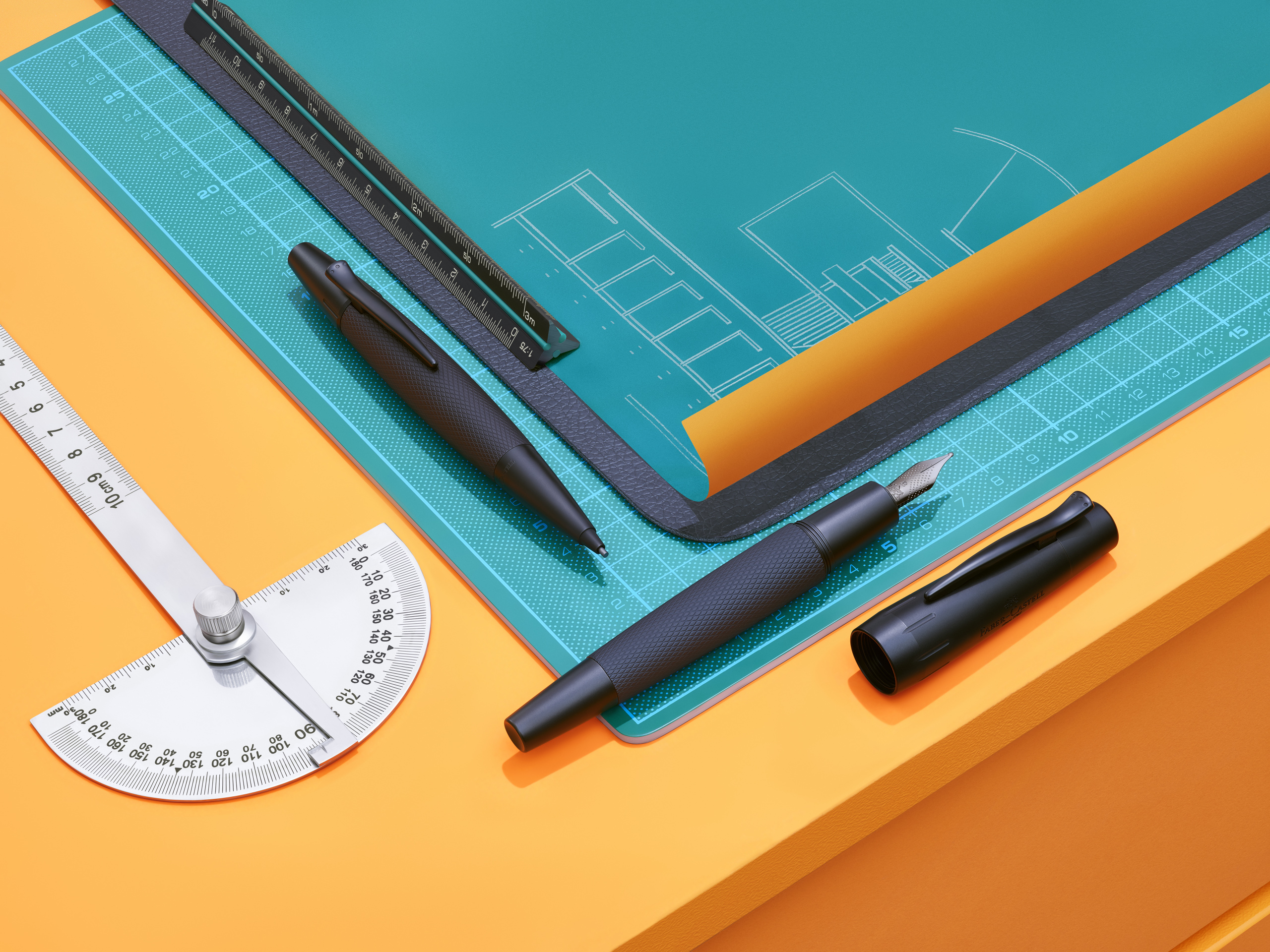 Stilou e-motion pure black m faber-castell [4]