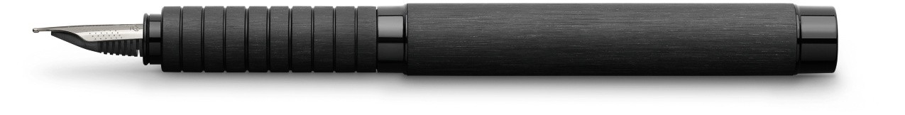 Stilou essentio aluminium negru m faber-castell [1]