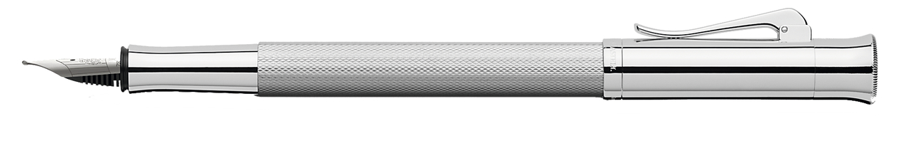 Stilou guilloche rhodium ef graf von faber-castell [1]
