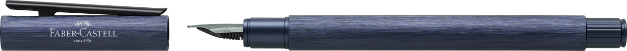 Stilou neo slim aluminium albastru m faber-castell [1]