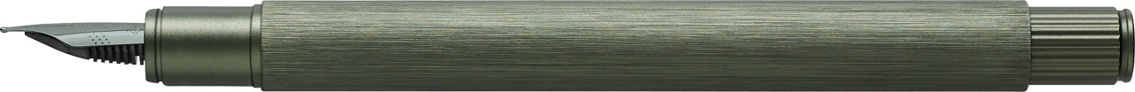 Stilou neo slim aluminium verde ef faber-castell [2]