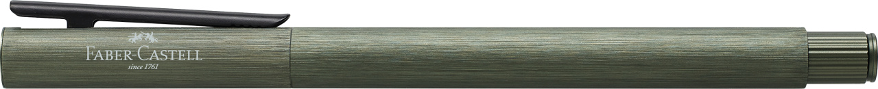 Stilou neo slim aluminium verde ef faber-castell [3]