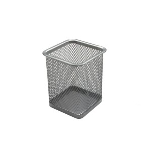 Birotică și Papetărie - Suport cub hartie ecada argintiu 95005ag