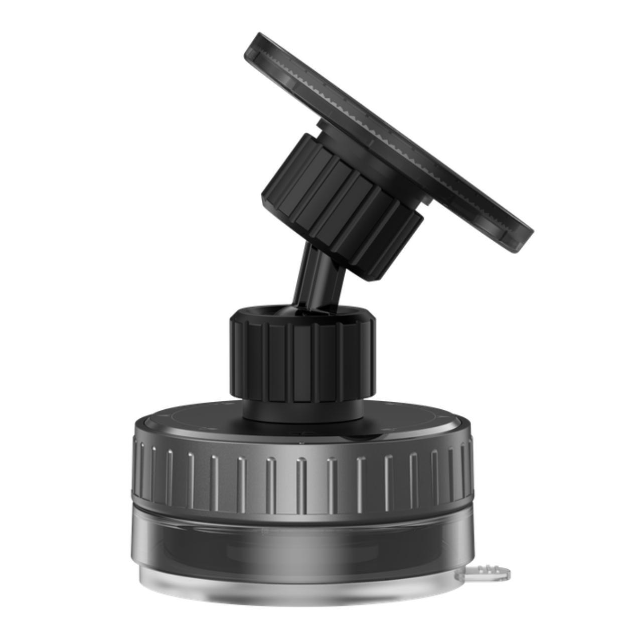 Devia Suport Magnetic Stand Ultra1, rotatie 360 grade, prindere ventuza, Negru [7]
