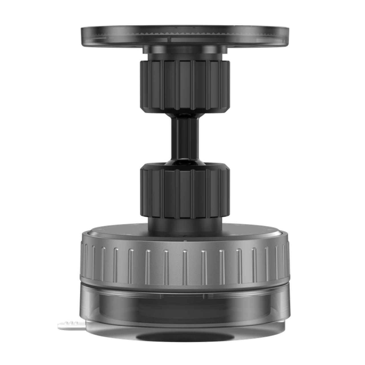 Devia Suport Magnetic Stand Ultra1, rotatie 360 grade, prindere ventuza, Negru [4]