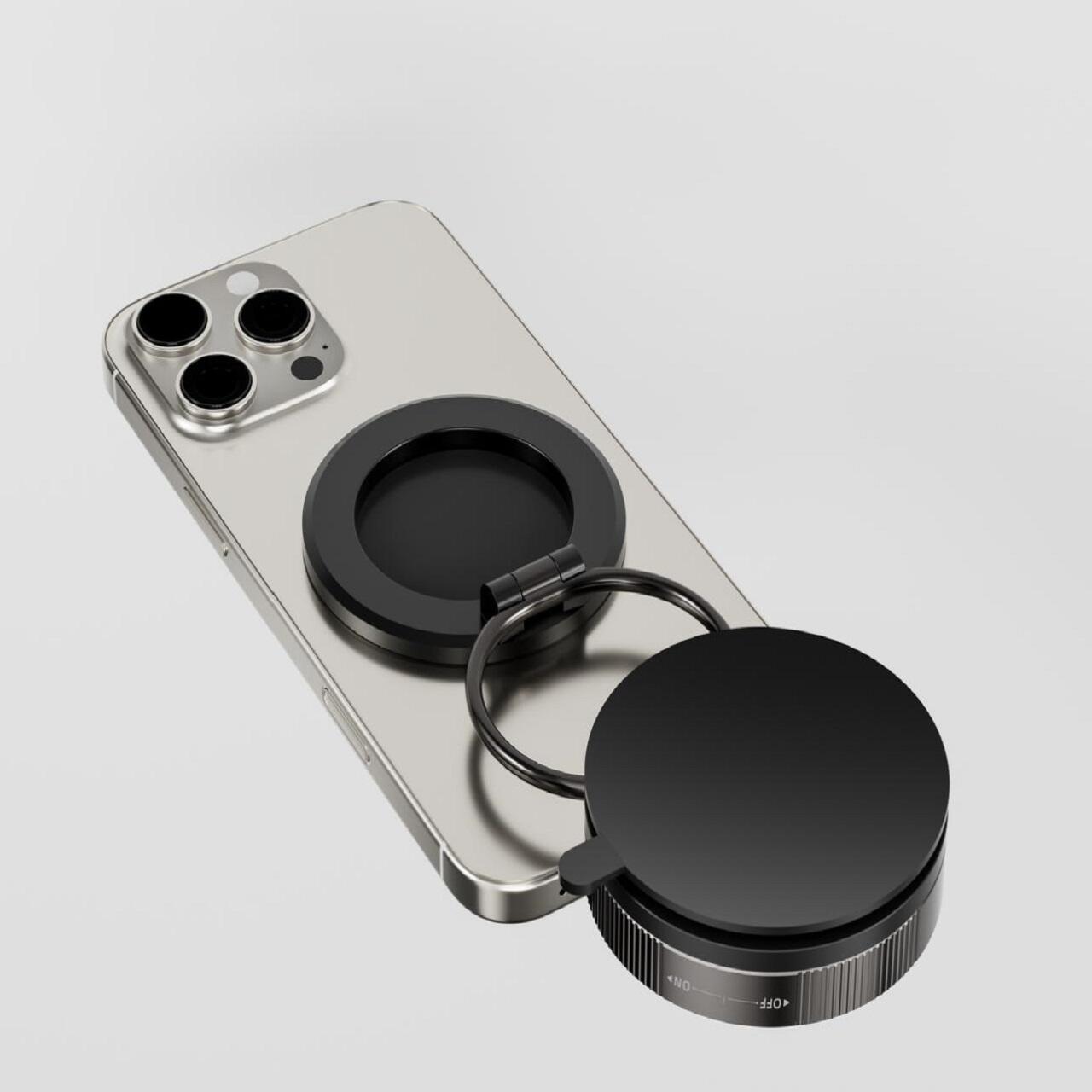 Devia Suport Magnetic Stand Ultra2 Metal, rotatie 360 grade, prindere ventuza, Negru [3]