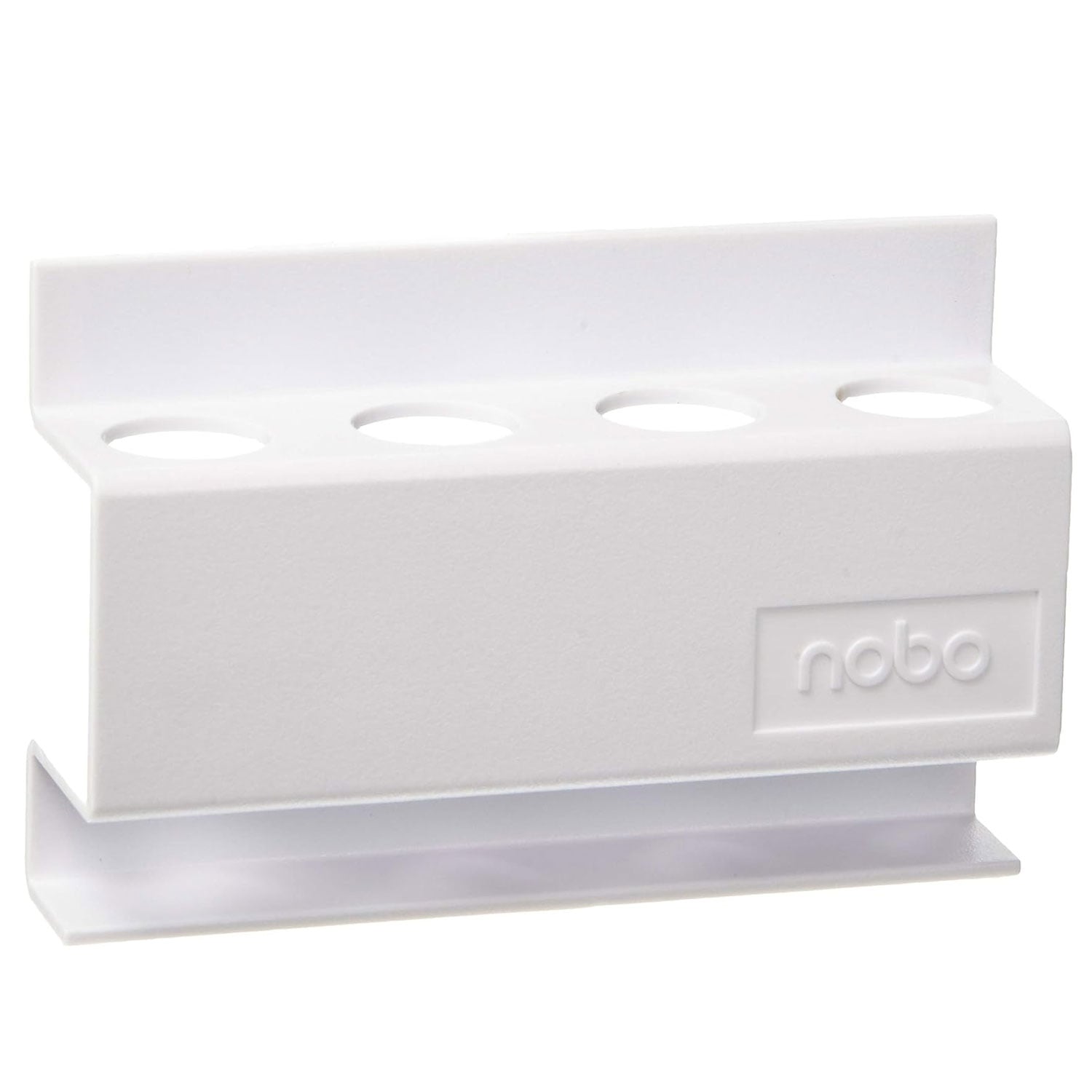 Suport instrumente de scris magnetic patrat pt markere alb nobo [0]