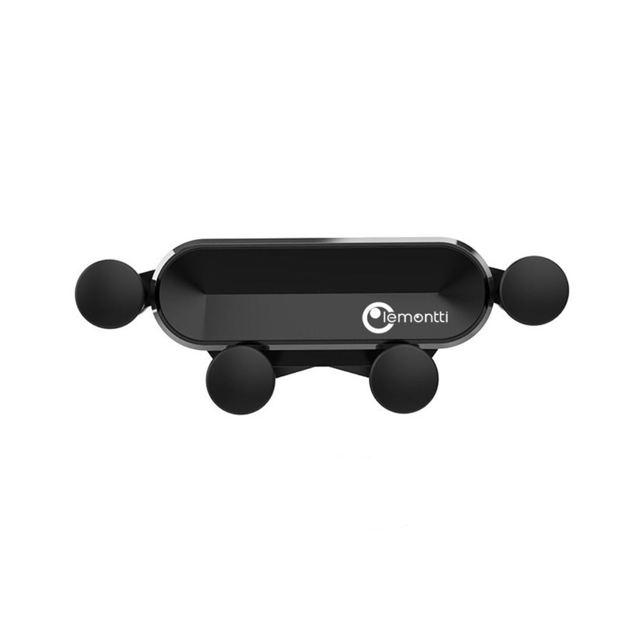 Lemontti Suport Auto Gravity Balance, prindere la sistemul de ventilatie, Negru [1]