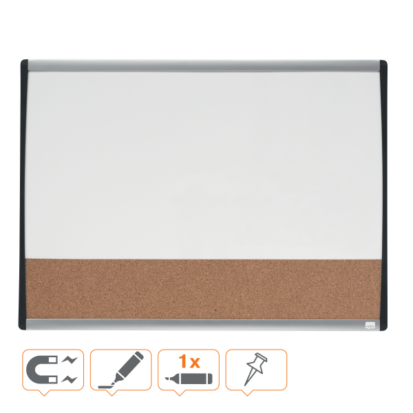 Tabla magnetica 58*43 cm combo + accesorii nobo [2]