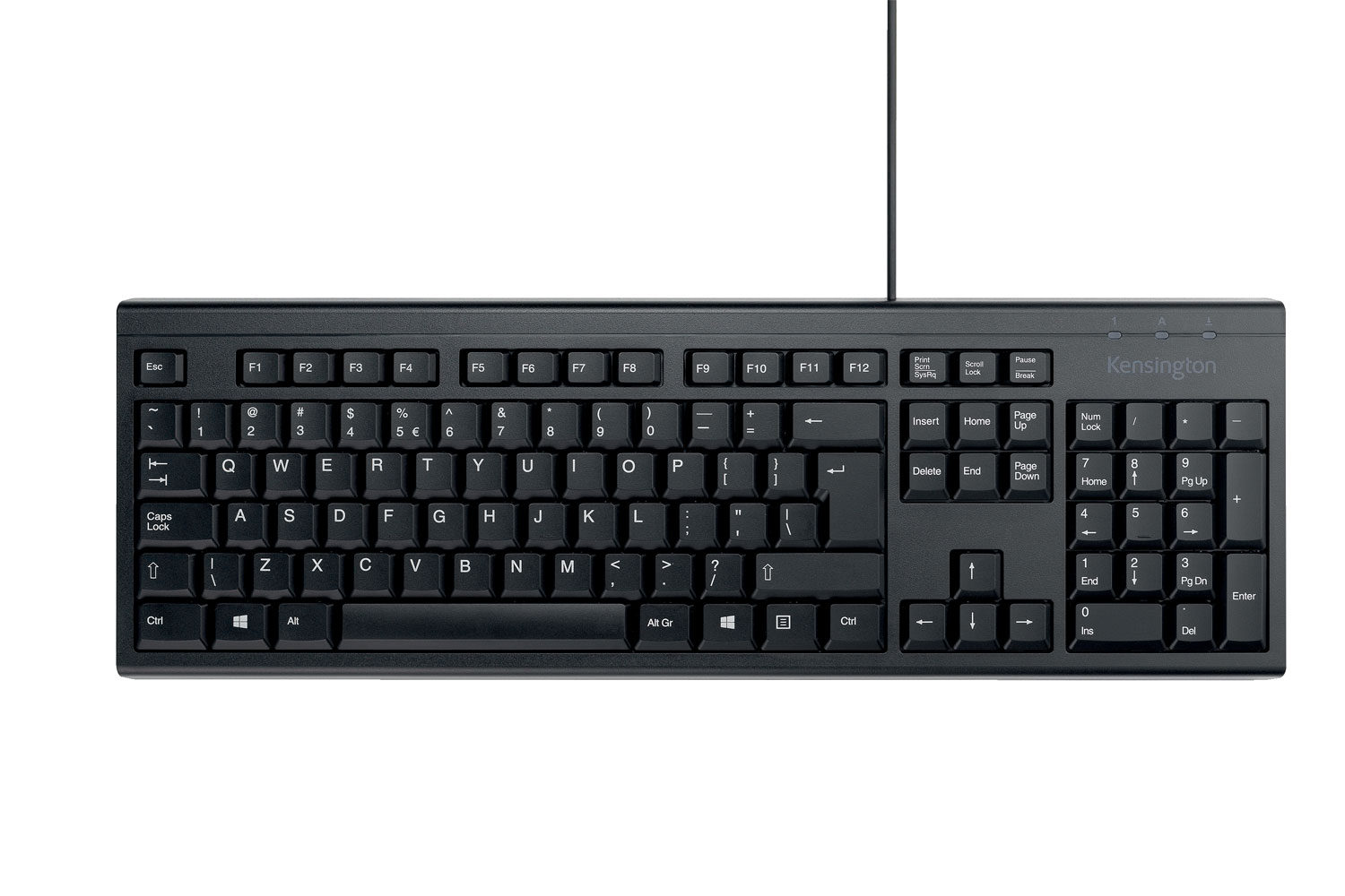 Periferice IT - Tastatura cu fir neagra eq kb100 kensington