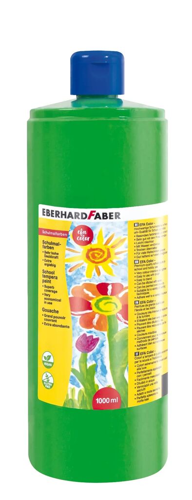 Rechizite Școlare - Tempera 1000 ml verde deschis eberhard faber