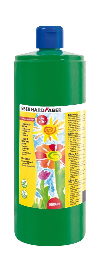 Rechizite Școlare - Tempera 1000 ml verde eberhard faber