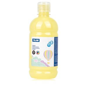 Art & Craft si Artizanat - Tempera 500 ml milan galben pastel 03620p