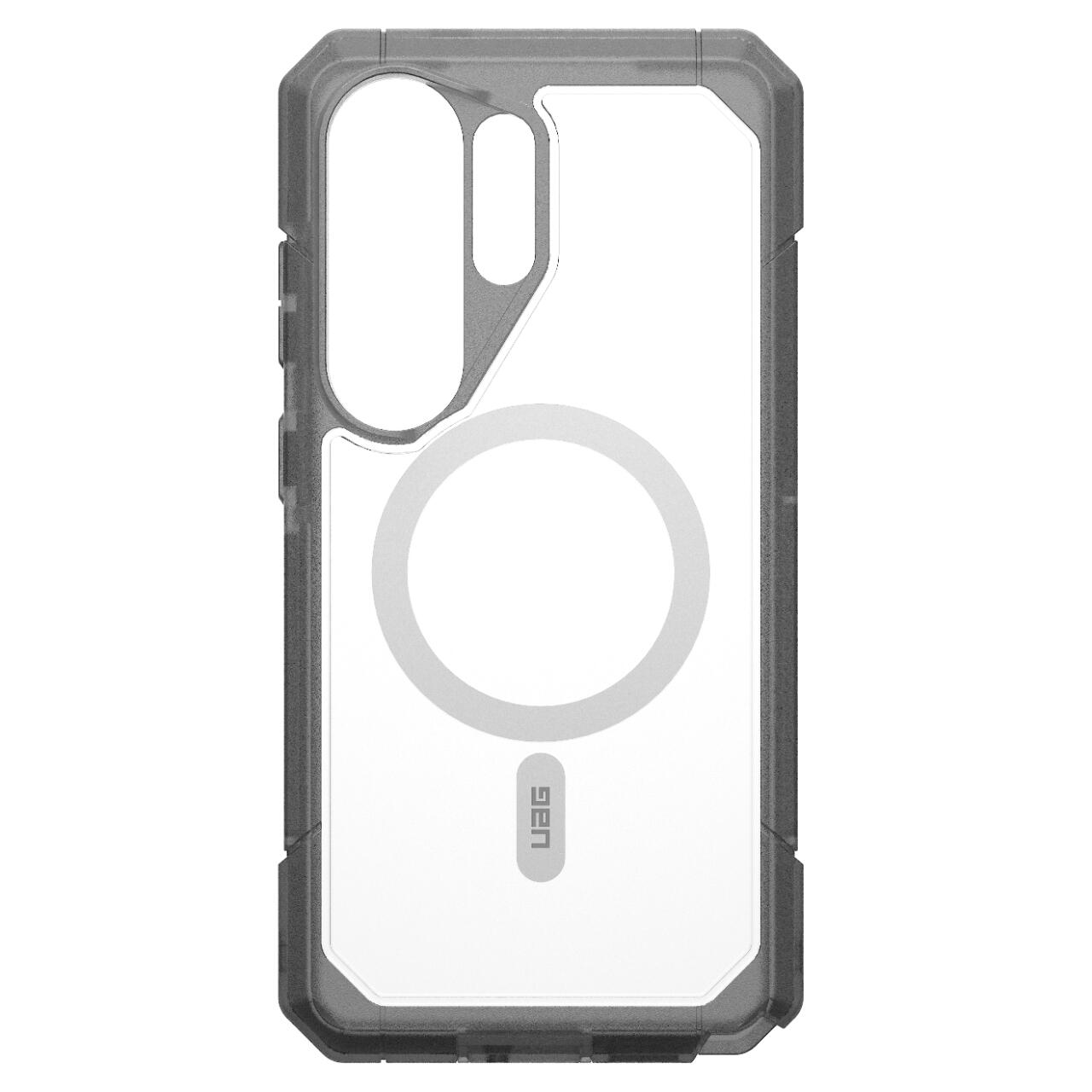 UAG Husa Trooper Magnetic Samsung Galaxy S26 Ultra Clear/Ash (2 parti: spate + protectie margini) [13]