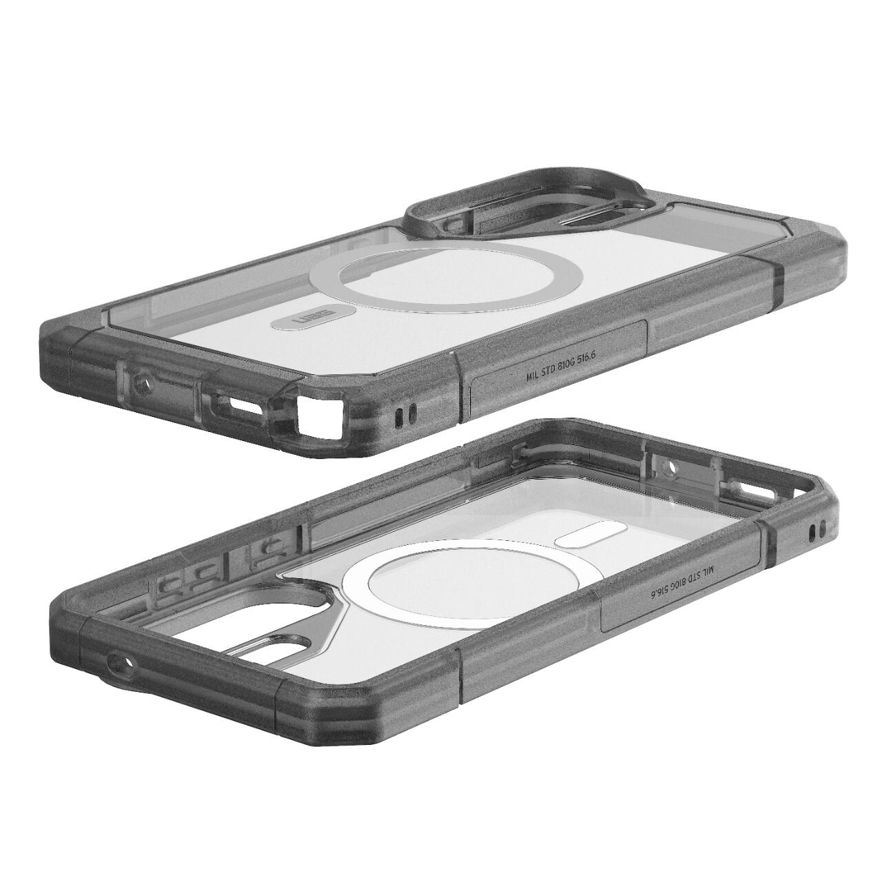 UAG Husa Trooper Magnetic Samsung Galaxy S26 Ultra Clear/Ash (2 parti: spate + protectie margini) [19]
