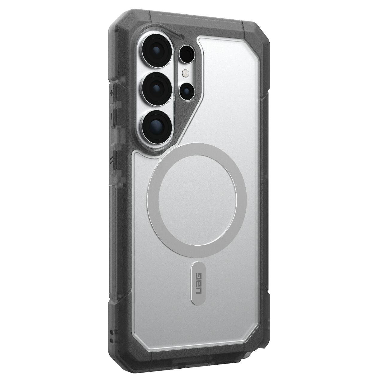 UAG Husa Trooper Magnetic Samsung Galaxy S26 Ultra Clear/Ash (2 parti: spate + protectie margini) [11]
