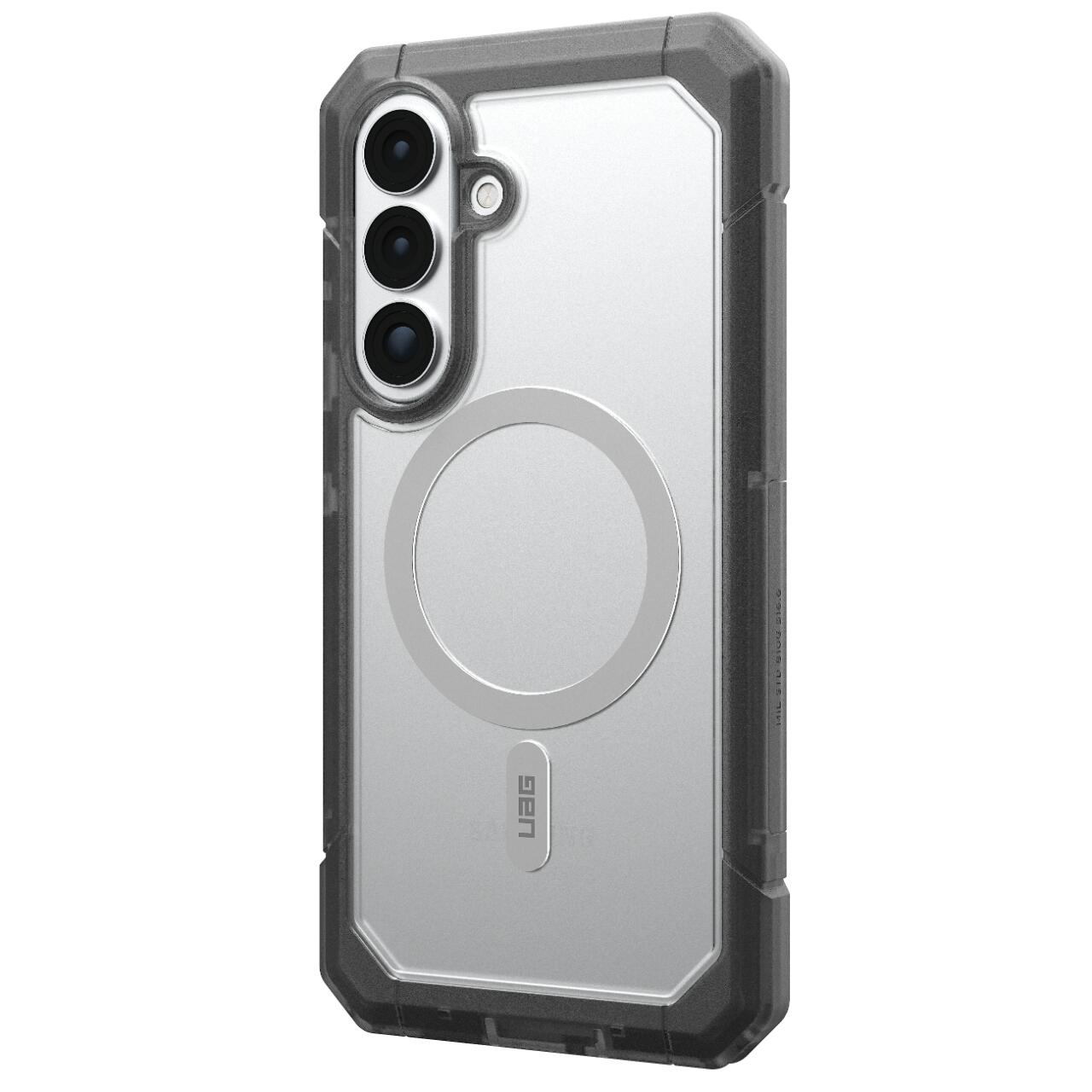 UAG Husa Trooper Magnetic Samsung Galaxy S26 Clear/Ash (2 parti: spate + protectie margini) [17]