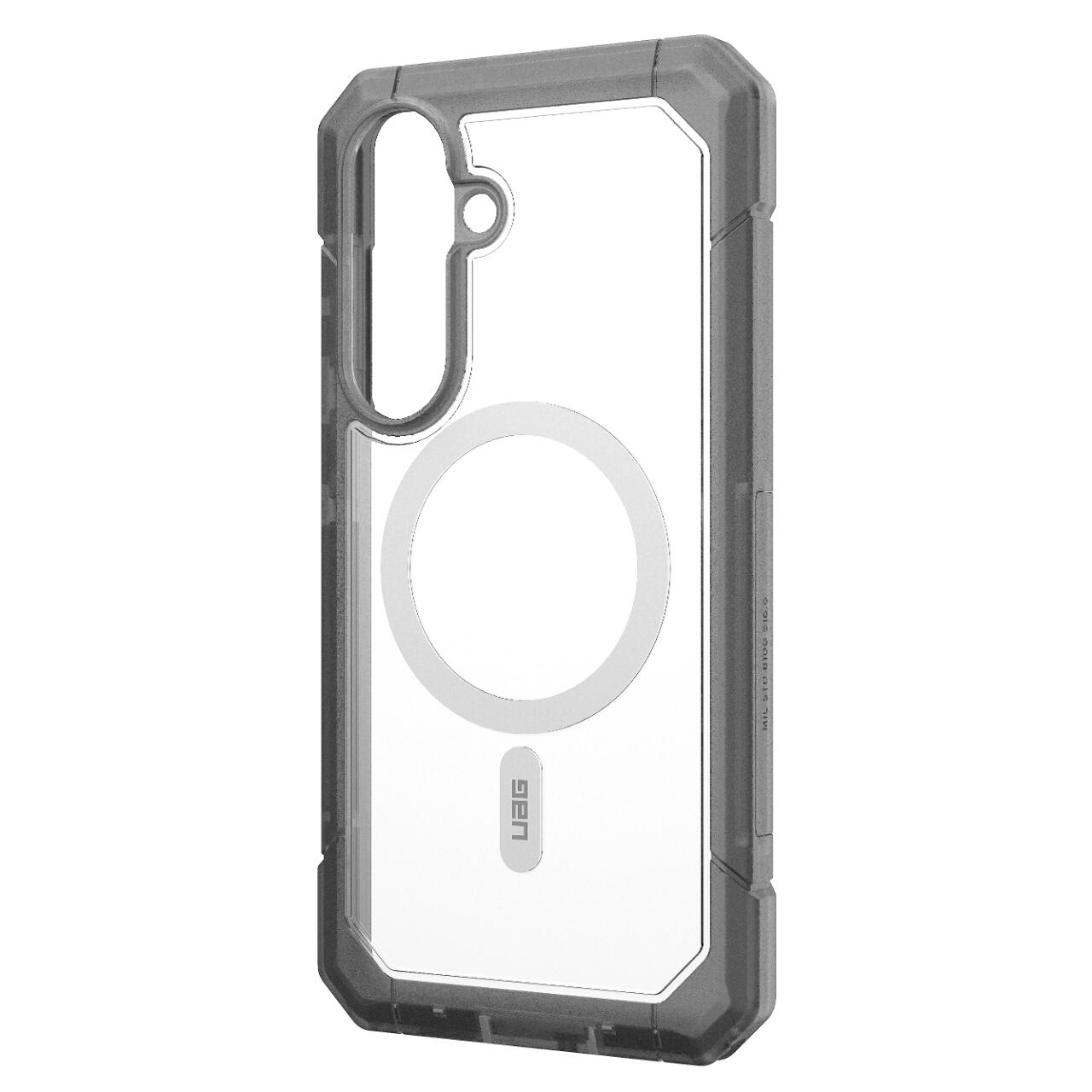 UAG Husa Trooper Magnetic Samsung Galaxy S26 Clear/Ash (2 parti: spate + protectie margini) [5]