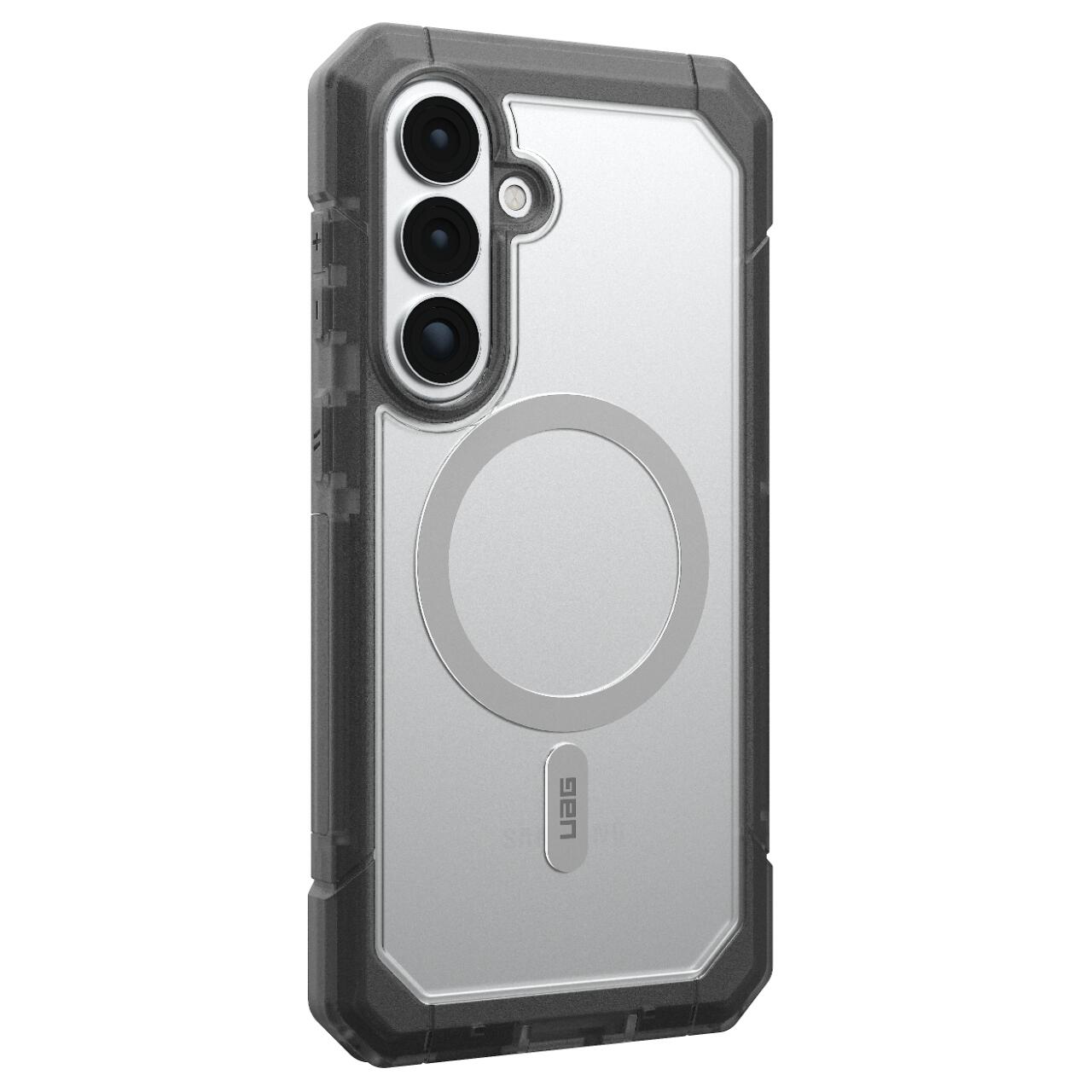 UAG Husa Trooper Magnetic Samsung Galaxy S26 Clear/Ash (2 parti: spate + protectie margini) [18]