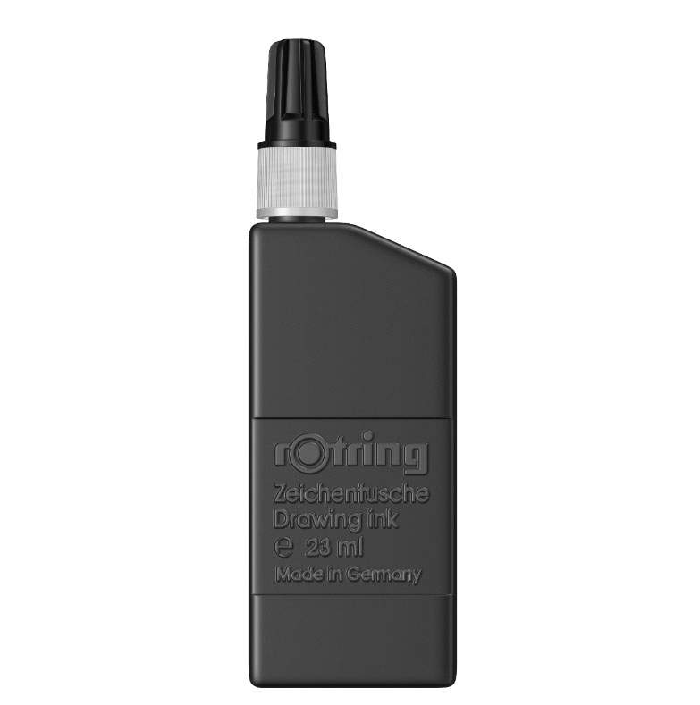 Art & Craft si Artizanat - Tus desen tehnic 23ml negru rotring