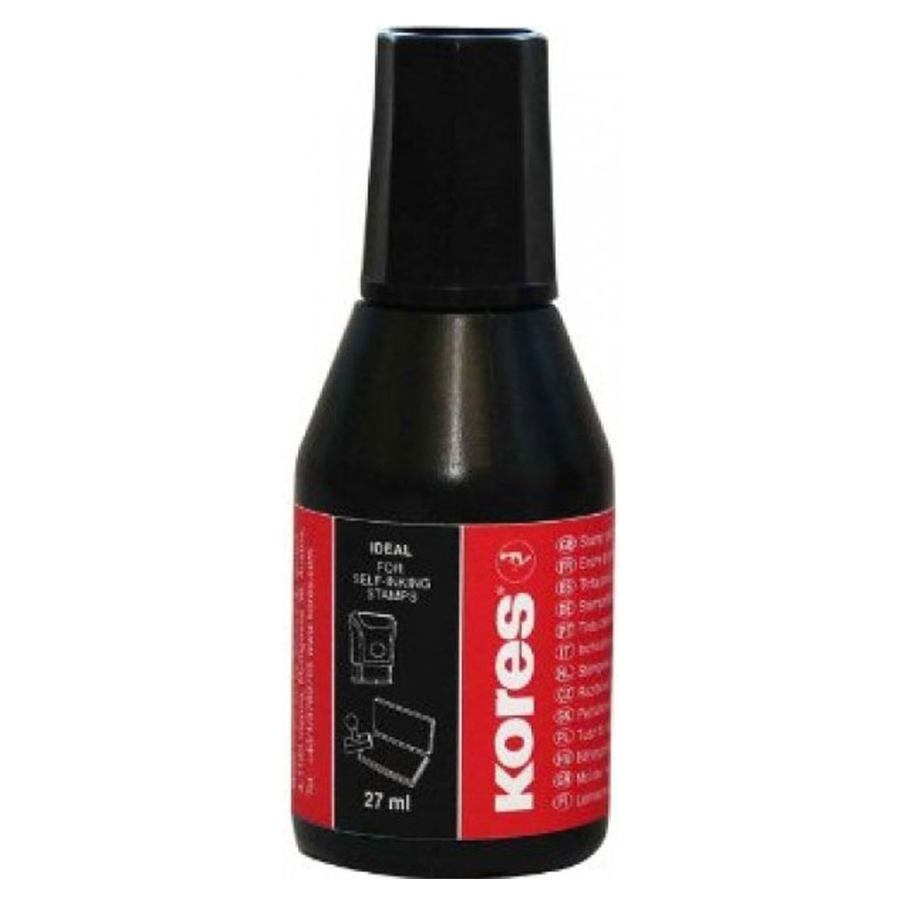 Art & Craft si Artizanat - Tus stampila negru 28 ml kores