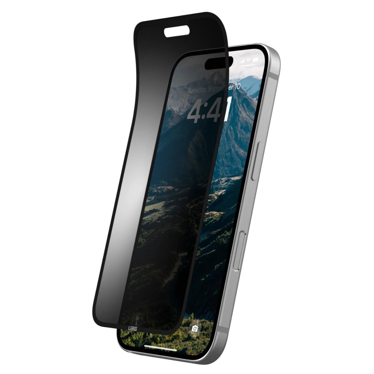 UAG Folie Removable Privacy Eco iPhone 16 [4]