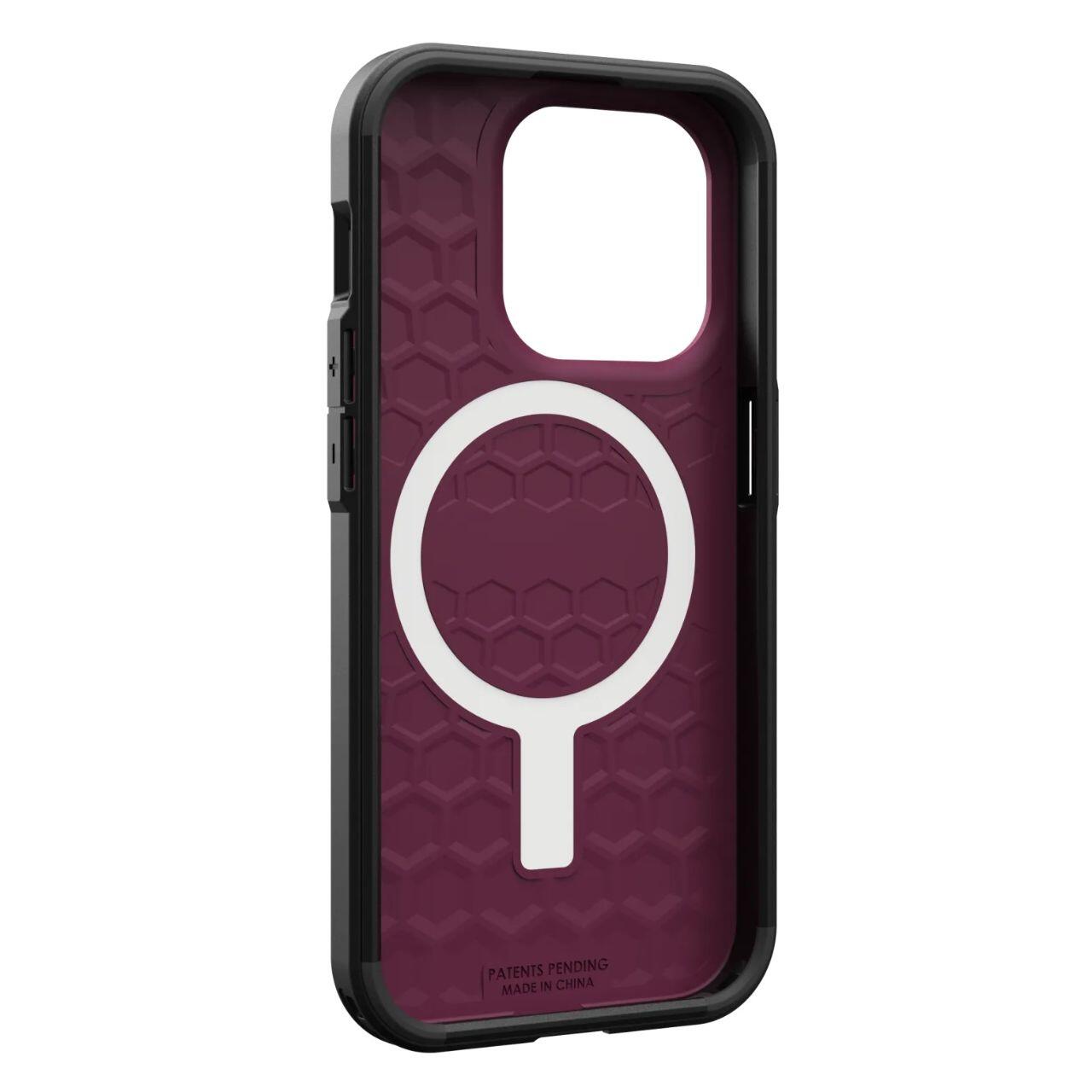 UAG Husa Civilian Magsafe iPhone 15 Pro Bordeaux [3]