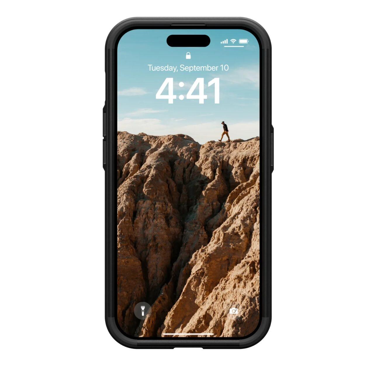 UAG Husa Civilian Magsafe iPhone 15 Pro Bordeaux [6]